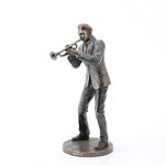 Veronese JAZZ BAND CASUAL TRUMPET PLAYER STATUE