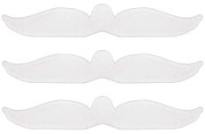 KimYoung Bra Liners for Sweat Rash Stop Boob Sweat Rash Under Breast Cotton Sweat Liner Breast Sweat Pads, L: Cup D - F * (3liners), One size