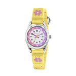Tikkers Girls Analogue Classic Quartz Watch with Textile Strap TK0155