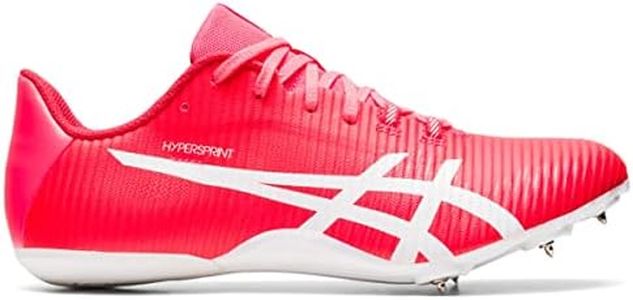 ASICS Unisex Hypersprint 8 Track & Field Shoes, 8.5, Diva Pink/White