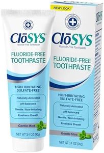 CloSYS Fluoride Free Toothpaste, 3.4 Ounce