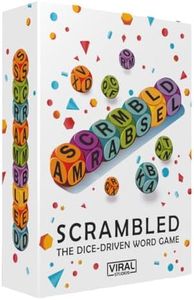 Viral Studios Scrambled The Dice-Driven Word Game Fast-Paced Party Game | Spell, Shout, and Win in This Ultimate Brain-Sprint Challenge for 1–5 Players for Families, Gamenight and Hangouts