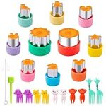 Fruit Cutters Shapes for Kids 22 Pc