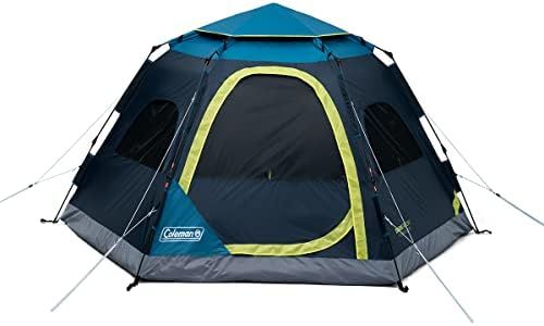 Coleman Camp Burst 4-Person Dark Room Camping Tent