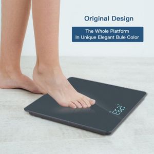 Homebuds Digital Bathroom Scale, Blue – Precision Weight Measurement