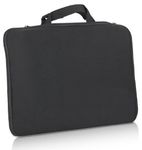 15.6" Stylish Black Laptop Notebook Sleeve Bag Case Cover Skin for Dell Sony HP