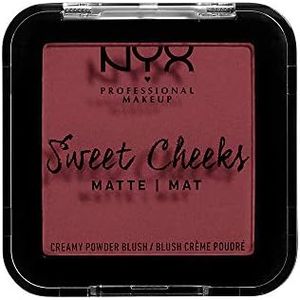 NYX Professional Makeup Sweet Cheeks Creamy Powder Blush Matte - Bang Bang