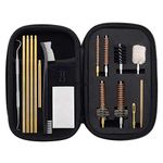 BOOSTEADY 7.62MM Cleaning Kit Pro .223/5.56 Rifle Gun Cleaning Kits with Bore Chamber Brushes Metal Pick Kit Brass Cleaning Rod