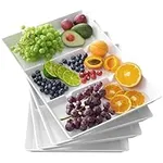 Lifewit Serving Tray Divided for Pa