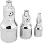 Performance Tool W30932 Magnetic Extension Set, 3 Piece, Silver