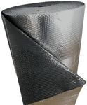 Reflective Black / Silver FOIL Double Bubble Foil Insulation Roll 4X100 400SF R8