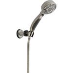 Delta Faucet 55424-SS Universal Showering Components, ActivTouch Adjustable Wall Mount Hand Shower, Stainless