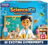 HOTKEI Educational Chemistry Science Experiment Kit Games Gift Toys for Kids Boy Girl Aged 8 10 12 Year STEM Scientific Lab Kit Project Toy Birthday Gifts for Boys Girls Home Chem Lab Toy Science Kit