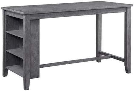 Homelegance Timbre 30" x 60" Counter Height Table, Gray