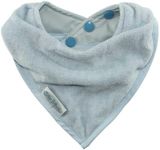 Silly Unisex Kids Towel Baby Bandana Bib, Dusty Blue