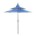 BPS 9FT 3-Tier Patio Umbrella with 