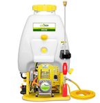 RICO ITALY KNAPSACK| Backpack HIGH Pressure Power Sprayer 4Stroke Petrol Engine 25LTR Tank Capacity for Agriculture PESTCIDES INSECTCIDES Gardens Home Commercial Spray and SANITIZATION Blue