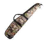 Rifle Case Soft Shotgun for Gun Cases 44" 48" 52" Multiple Magazine Holder Pouches Outdoor Tactical Accessory Bags Carried by Hand Or Adjustable(Camo, 44''-Fits Rifles Up to 42'')