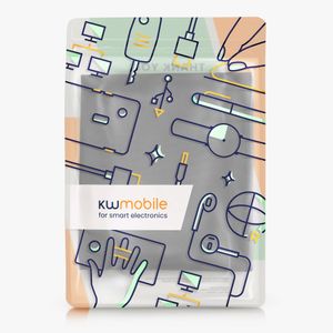 kwmobile Outdoor TV Cover for 43" – Black Polyester Protective Sleeve