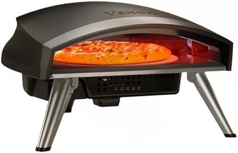 VEXON 16 Gas Pizza Oven – 28mbar Propane Outdoor Pizza Oven, Portable Pizza Oven for Stonebaked 16 Inch Pizzas, With Gas Hose,Countertop Pizza Maker, Outdoor Pizza Cooker