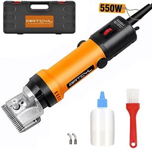 550W Horse Clipper, Professional Electric Grooming kit for Horses Equine Goat Pony Cattle and Large Thick Coat Animals, Farm Livestock Animal Clippers