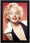 Braj Art Gallery MARILYN MONROE Framed Portrait 13.5X19.5 Inches