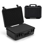 COSTWAY Portable Waterproof Hard Case, Compact Camera Case with Customizable Fit Foam, Dustproof Protective Tool Box for Electronics, Drones, Camera and Lens (22 Inch, 56x44x22cm)