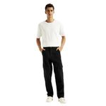 Levi's Men's 568 Black Loose Fit Cargo Trousers