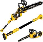 2-IN-1 Cordless 10-Inch Pole Saw An