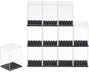 Minifigures Display Case, Acrylic Building Block Display Box, Action Figure Toys Storage for LEGO Minifigure, Fit for LEGO lovers(12PCS)