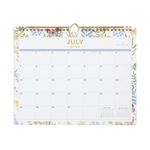 Blue Sky Day Designer for 2024-2025 Academic Year Monthly Wall Calendar, 11' x 8.75', Wirebound, Flutter (136694-A25)