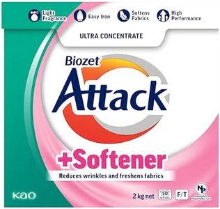 Biozet Attack Plus Softener Powder Detergent, 2 kilograms