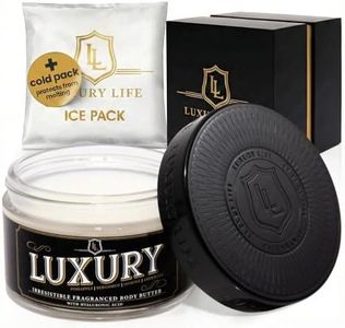 LUXURY LIFE BUTTER - 40% Extrait de Parfum Fragranced Body Butter with Hyaluronic Acid for Ultimate Moisture - Luxurious Room-Filling Natural Fragrances - Non-Greasy, USA Made, Luxury Scent, 5 oz