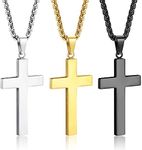 SAILIMUE 3Pcs Cross Necklace for Me