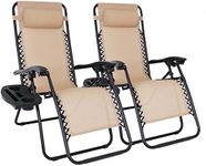 SUPER DEAL Zero Gravity Chair Set o