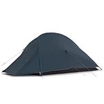 Naturehike Cloud-Up 2 Upgrade Camping Tent 2 Person 3-4 Season Lightweight Backpacking Tent (Navy 20D)