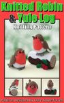 Knitted Robin & Yule Log Knitting Pattern