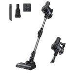 dreame Mova J10 Cordless Stick Vacuum Cleaner, 8K Pa Powerful Suction, 4x2200 mAh Battery, 35 Minutes Running Time, Folding Tube for Corner Cleaning, 0.5 Litre