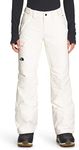 THE NORTH FACE Women's Freedom Insulated Pant (Standard and Plus Size), Gardenia White, X-Large Regular