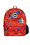 hype BAGS Lava Sharks Badge Polyester Unisex Backpacks in Red Size: One Size