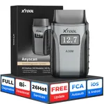 OBD2 Scanner XTOOL Anyscan+ A30M V2.0, Bidirectional Scan Tool Lifetime Free Update, 26+ Resets, Wireless All System Car Diagnostic Scanner with ABS Bleed, FCA AutoAuth, Code Reader for iOS & Android