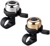 BONMIXC (2 PACK) Bike Bell Brass Bicycle Bell Mini