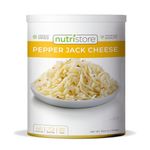 Freeze Dried Shredded Pepper Jack Cheese (Nutristore #10 Can)