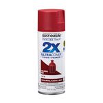 Rust-Oleum 249082 Painter's Touch Multi Purpose Spray Paint, 12-Ounce, Satin Colonial Red