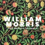 William Morris Calendar 2025 | 12” x 24” Victorian Art Wall Calendar 12 Month | Marble City Press | Arts and Crafts Museum, Fine Art