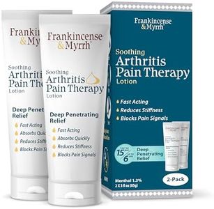 Frankincense and Myrrh Arthritis Pain Reliever Therapy Lotion – Topical Arthritis Pain Relief Cream and Hydrating Skin Repair, Body Relief for Sciatica, Knee, Back, Joints, Neck, Hands, 3 Oz - 2 Pack