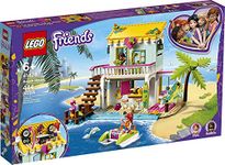 LEGO Friends Beach House 41428 Building Kit; Sparks Hours of Summer Adventure Play; New 2020 (444 Pieces)