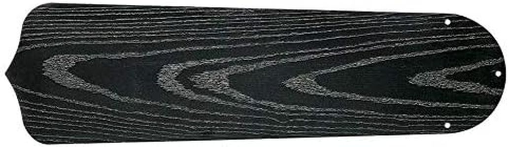 Craftmade B552S-OFB Outdoor Standard All-Weather Fan Blades Replacement 52-Inch, Flat Black, Set of 5