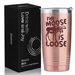 Onebttl Moose Gifts For Men and Wom