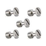 NICERYIG 3/8 Inch Camera Tripod Screw Quick Release Screw Adapter Connector DSLR Camera Rig Accessories- 5 Pack